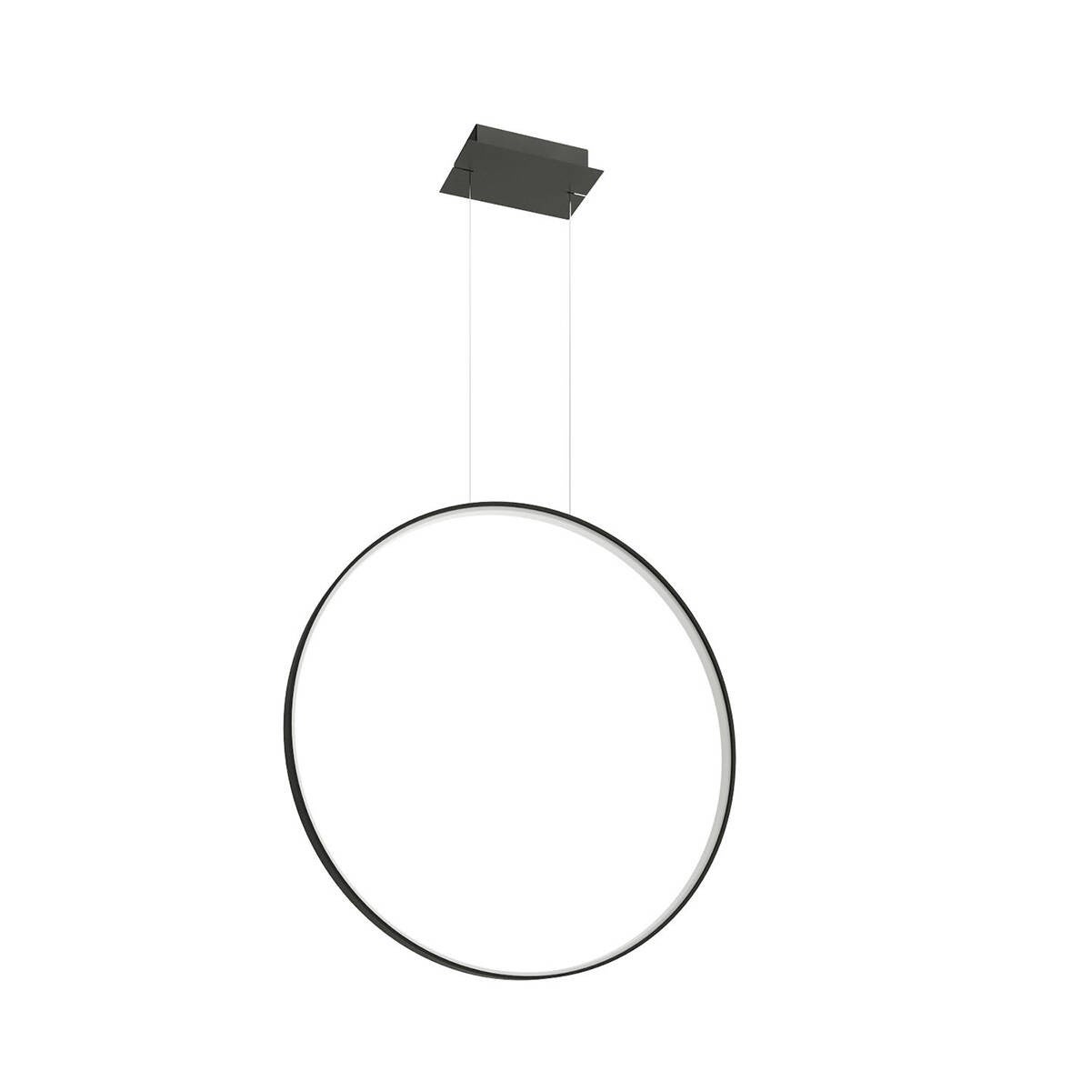 Lampa wisząca RIO LED 32W Neutralna biel 3865lm czarna wym: 150 x 78 x 16 cm Thoro Lighting