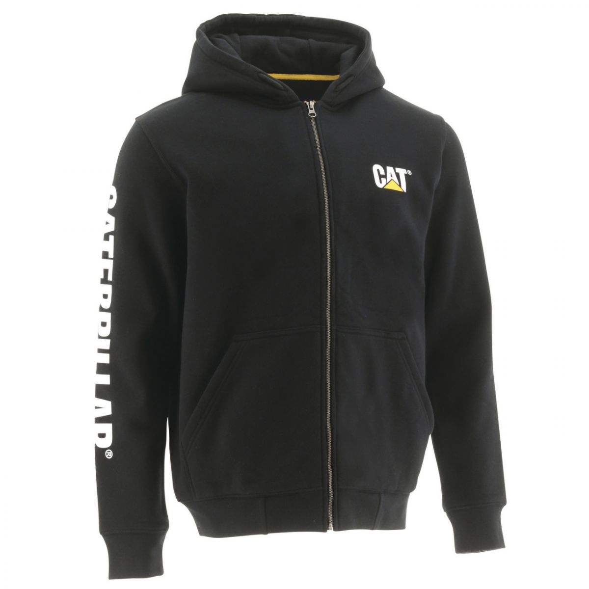 Sweat à capuche zippé Banner Noir - Caterpillar - Taille M - 2