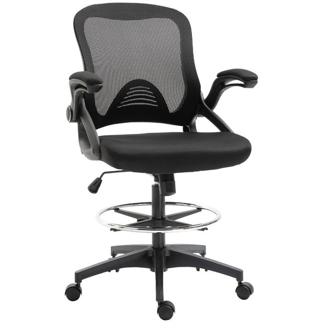 Fauteuil de bureau chaise de bureau assise haute réglable dim. 64L x ...