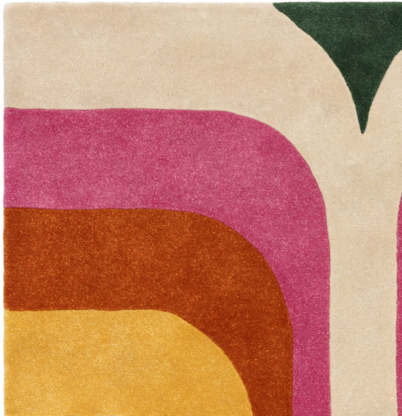 Tapis de salon moderne style rétro TIPPY 120x170 cm - 4