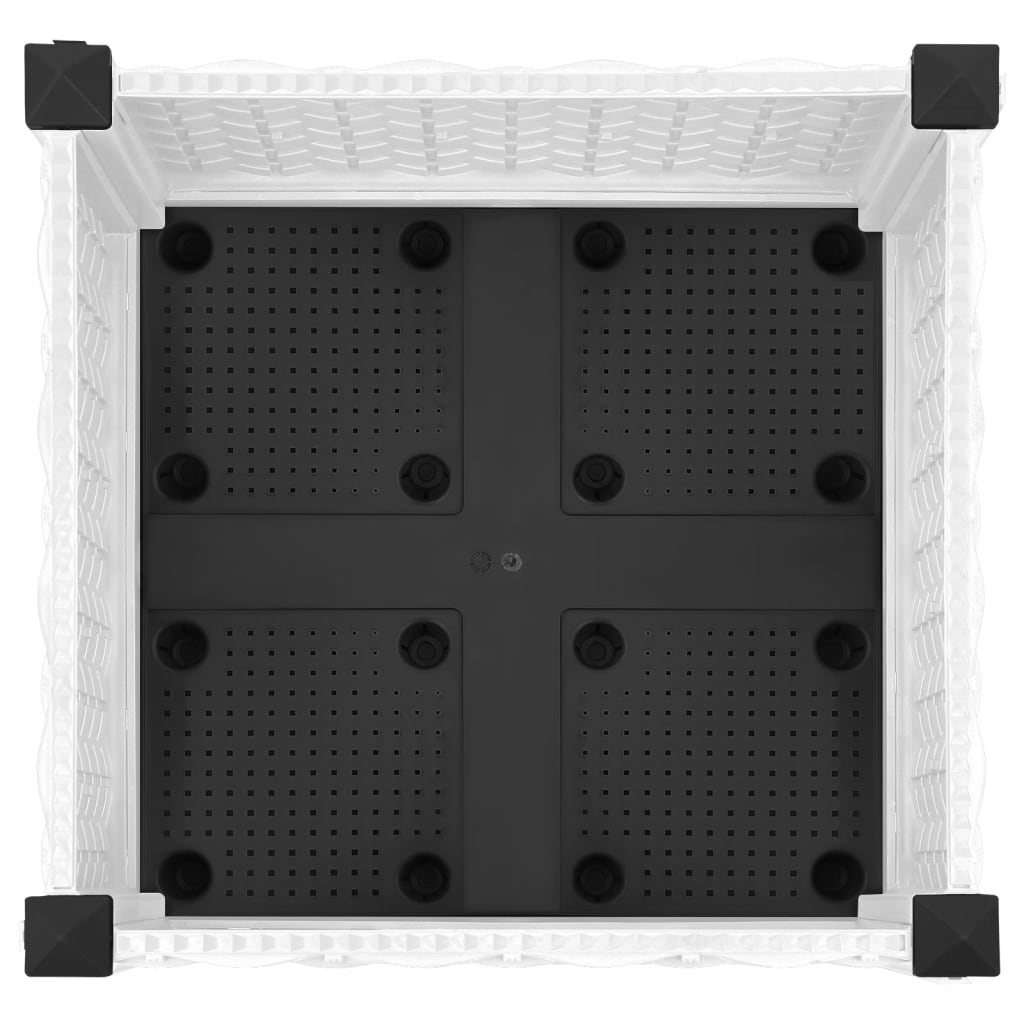 Maison Exclusive - Fioriera Rialzata 40x40x23 cm in Polipropilene - 5