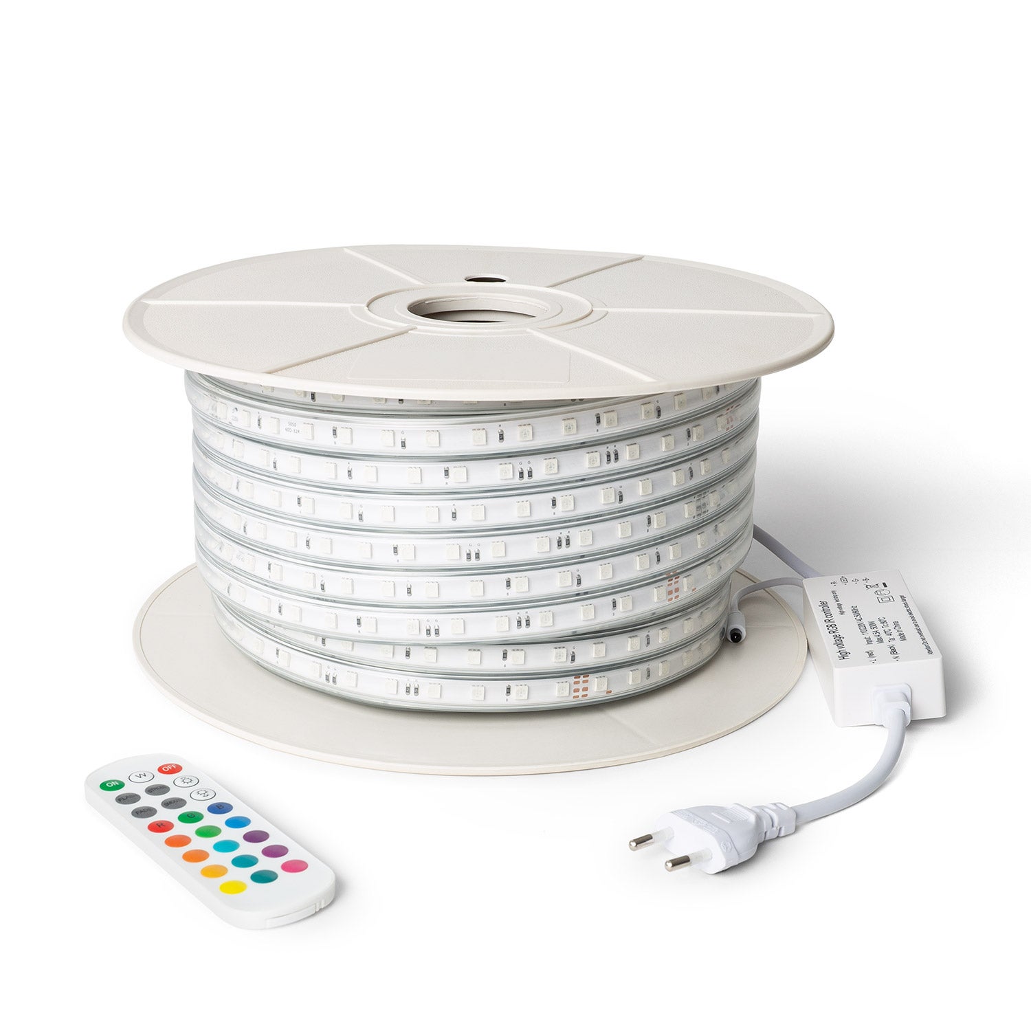 10m Ensemble De Bande LED, Bande LED RGB 5050 SMD, Bande LED 30 LED Led Non Etanche Ip20 Avec Telecommande 24 Boutons 90388950