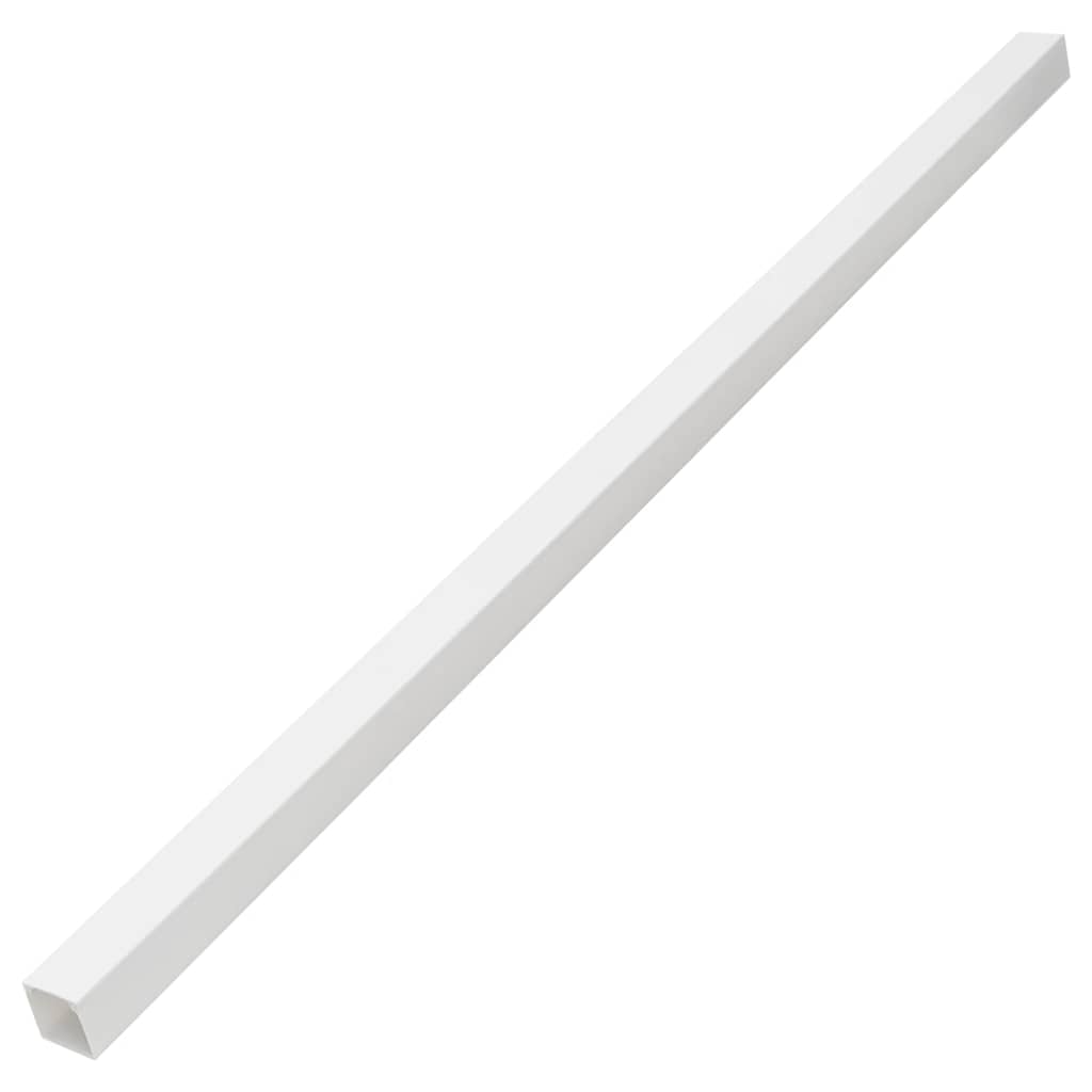 Goulotte de câble autocollante 10 x 10 mm 10 m PVC - 4