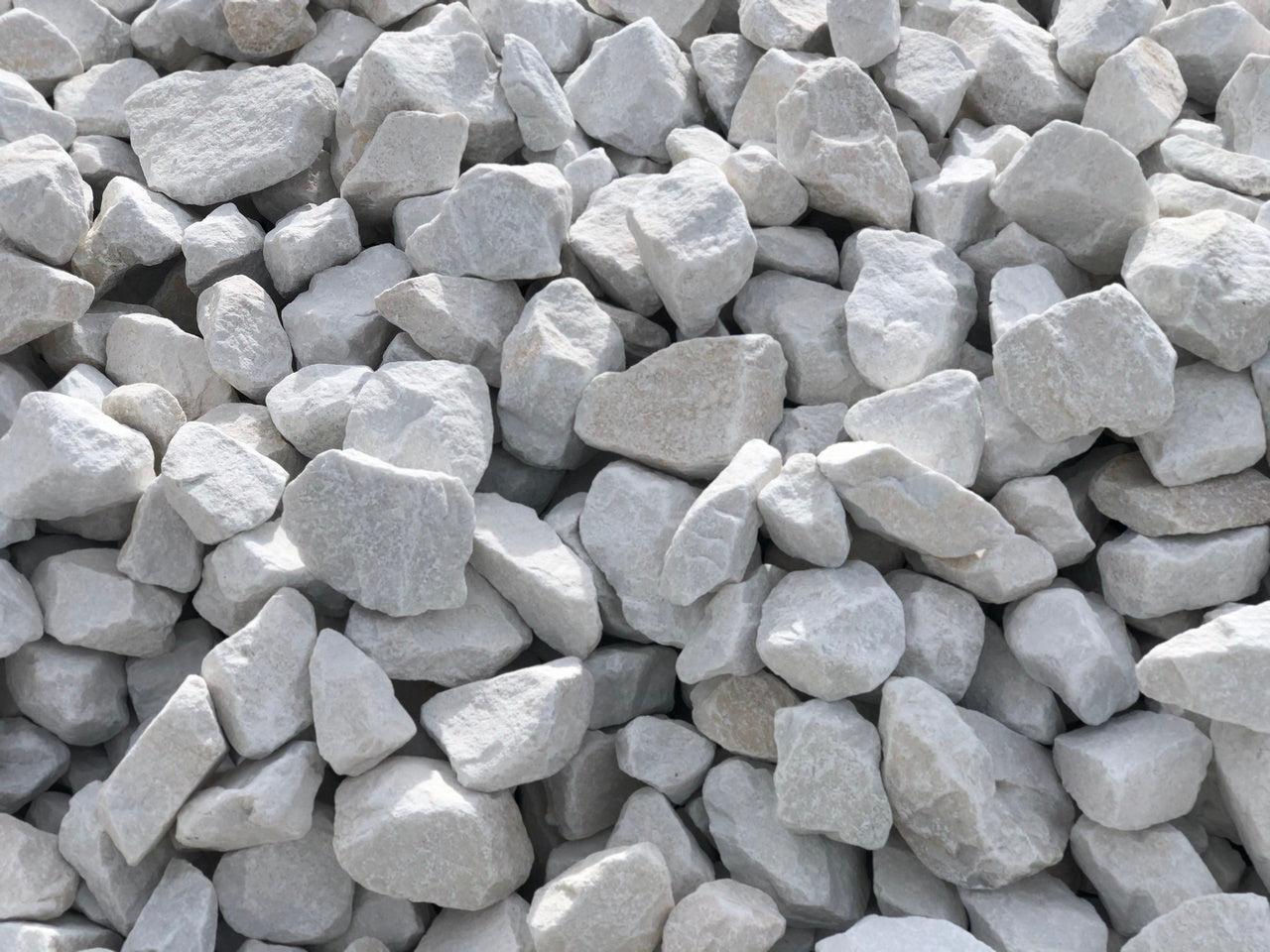 Piedra Blanca Premium Gaviones Big bag 1.000 kg. / 60-200 mm - 6