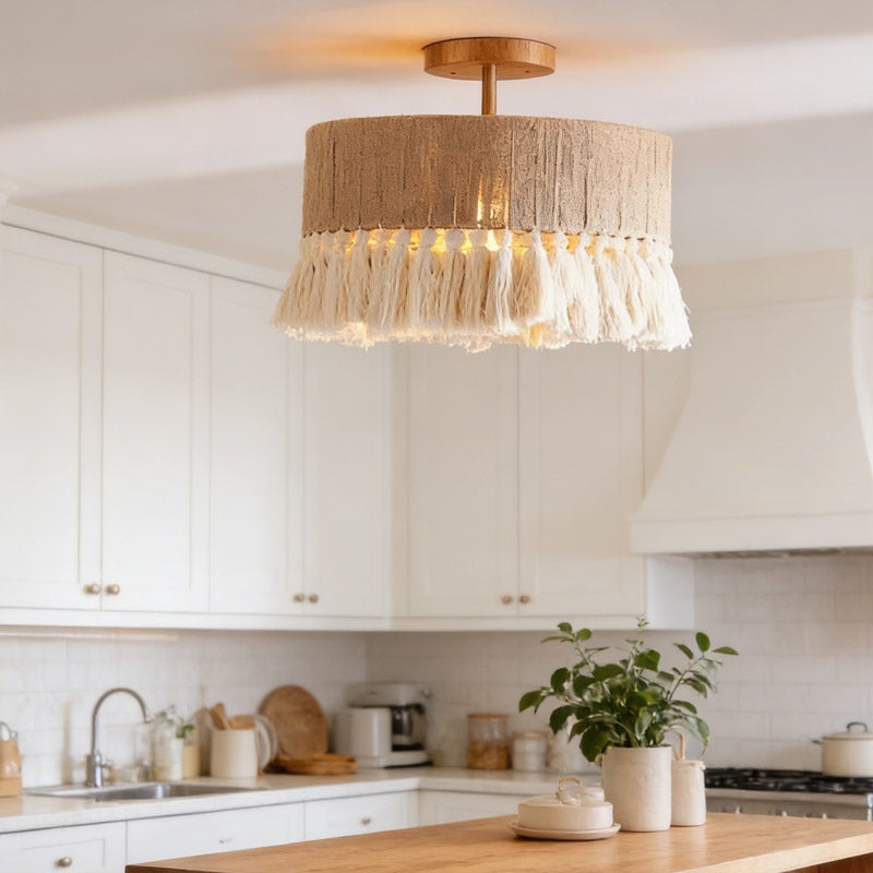 Lustre LED E27, φ40cm, lustre moderne pour chambre loft, éclairage ...