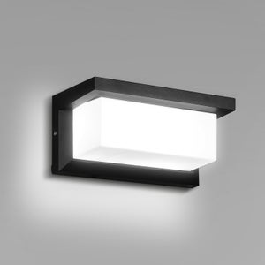 Lampada Da Parete Esterna H4L Con Sensore Di Movimento – Acciaio Inox, IP44, Attacco E27