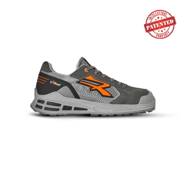 Chaussures de sécurité basses MOKI S1P SRC ESD - Gris/Orange 37