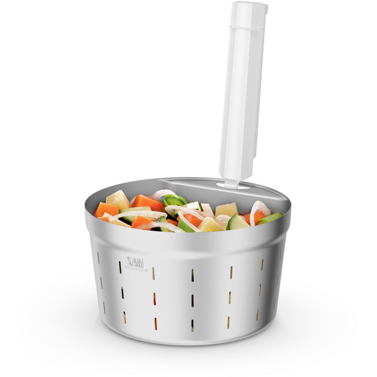 Blender chauffant MOULINEX SOUP et PLUS LM926B00 BLANC 2L + bol vapeur - 5