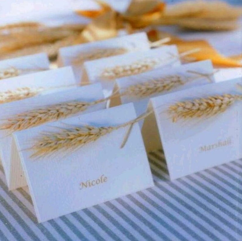 100pcs Blé Séché Bouquets ,Fleurs Sechees Naturelles Decoration pour Balcon Maison Table Composition Florale 40cm - 4