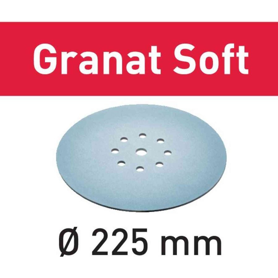 Abrasif Soft GRANAT STF D225 P400 GR S/25 - FESTOOL - 204228 | Leroy Merlin