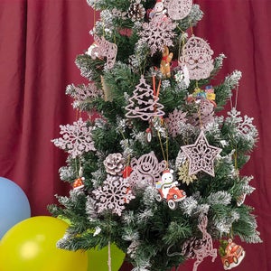 Decorazioni per albero di Natale, da appendere, confezione