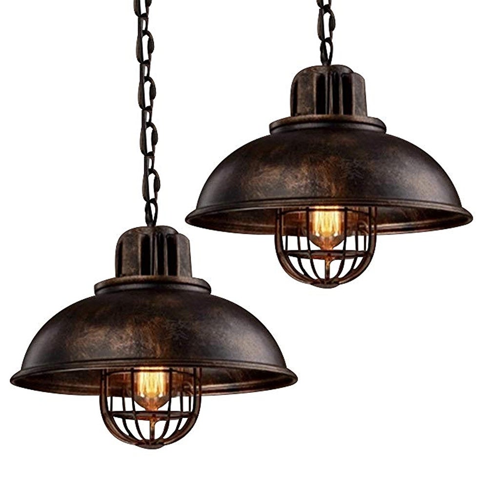Suspension Luminaire Vintage Industriel Lustre Suspension Abat Jour En Verre Lustre Plafonnier Blanc Et Ambre E27 18cm 1pcs 85902490