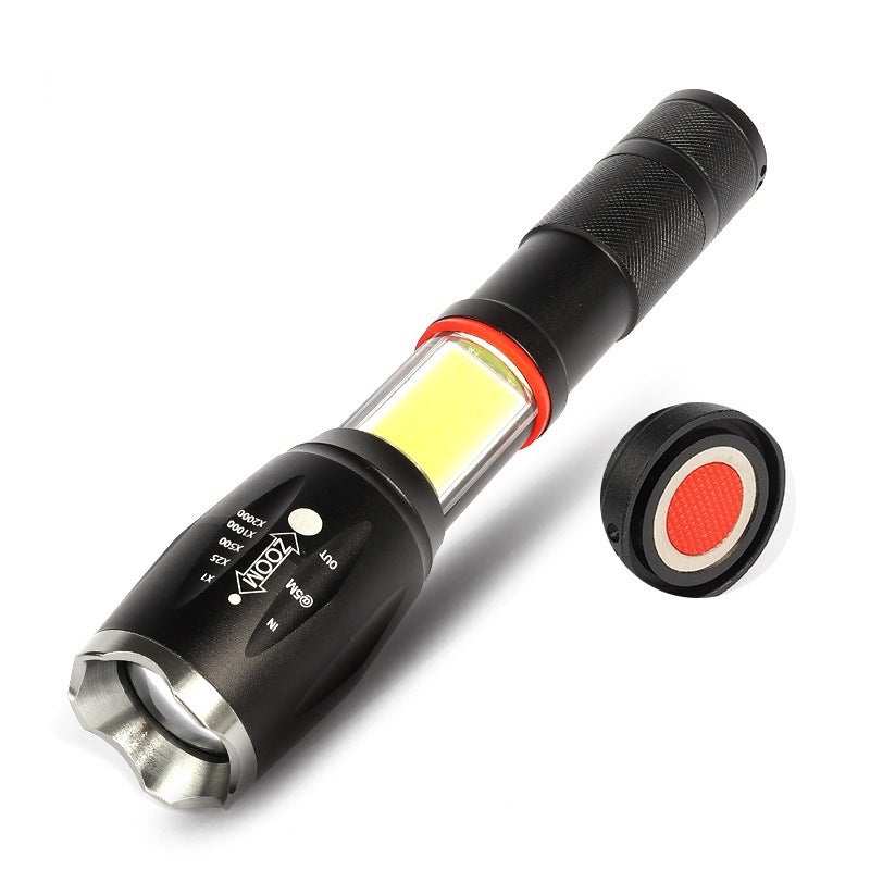 Lampe de poche LED Super Bright High Lumens, mini lampes de poche puissantes, lumière COB, mise