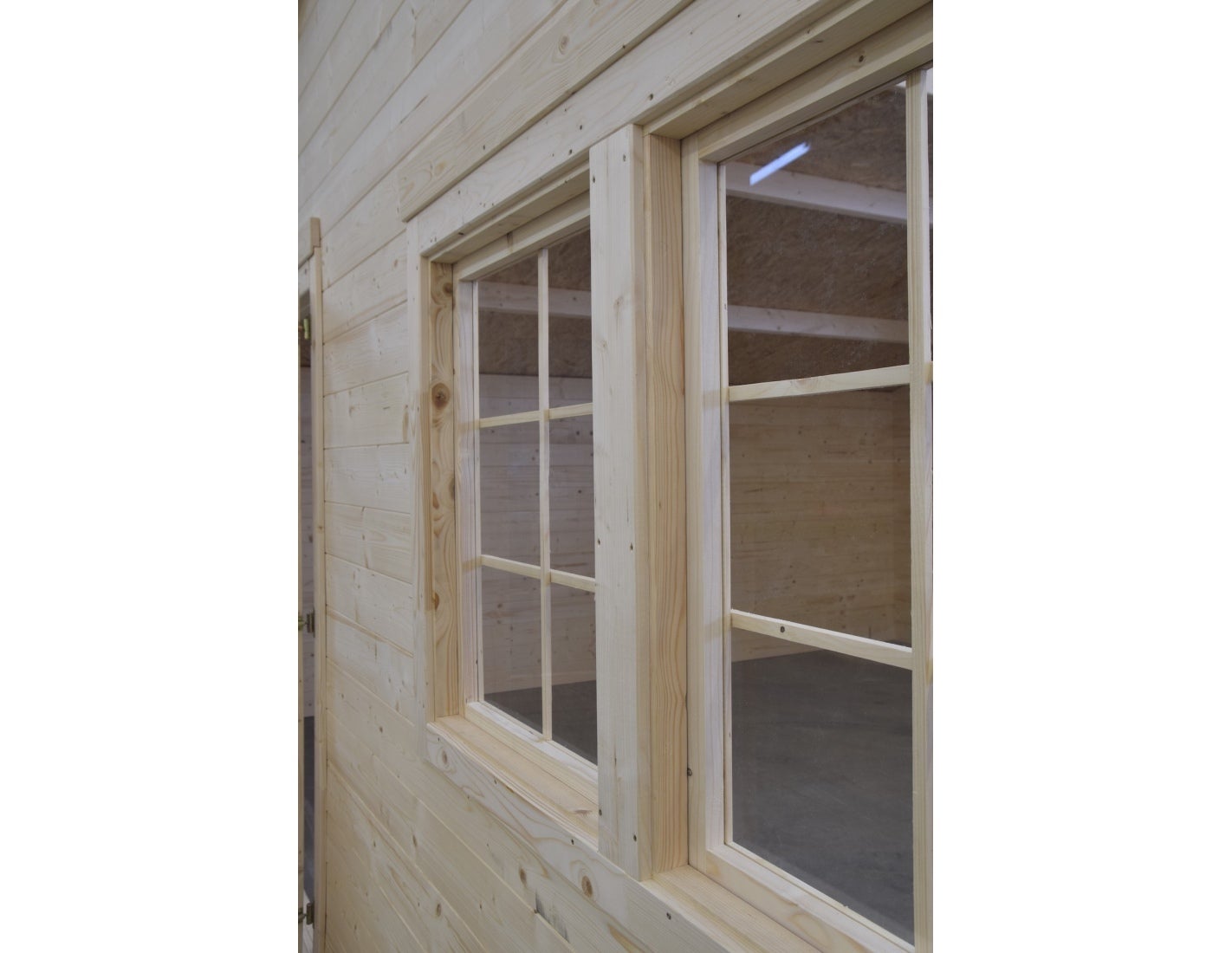 Caseta de jardín de madera 30 m2 - 6x5 m - 40 mm - DOM748 - ALTANKA - 7