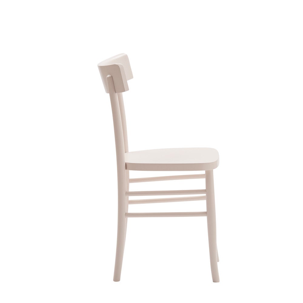 MOBILI 2G SET SEDIE SHABBY CHIC IN LEGNO ROSA SEDUTA LEGNO