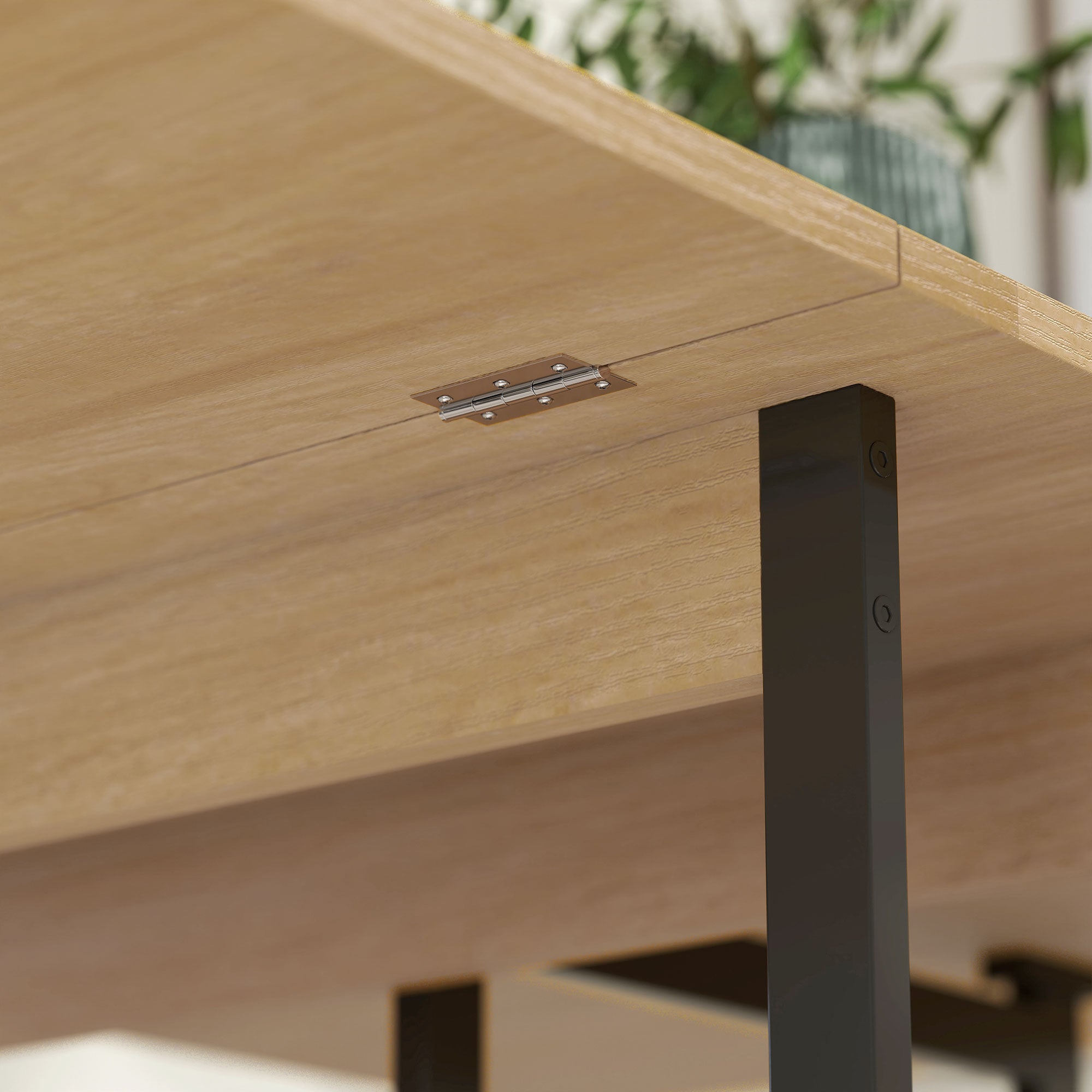 Table à manger pliante Panneau de particules HOMCOM - 9