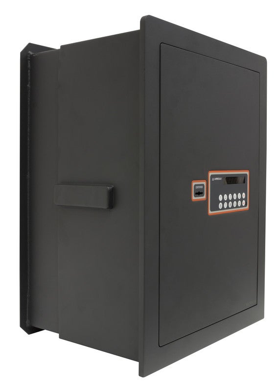 ARREGUI Plus C 181080 Coffre-fort encastrable serrure certifiée à clé et à code, Coffre-fort double sécurité à emmurer fond extensible 52x38,5x20/30cm - 2