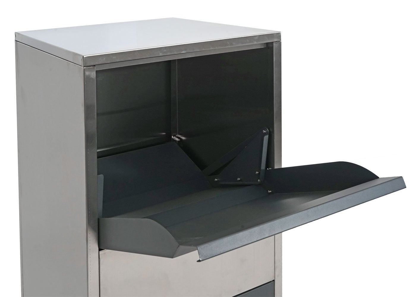 Boîte à colis paquet boîte aux lettres en acier inoxydable anthracite 04_0001378 - 7