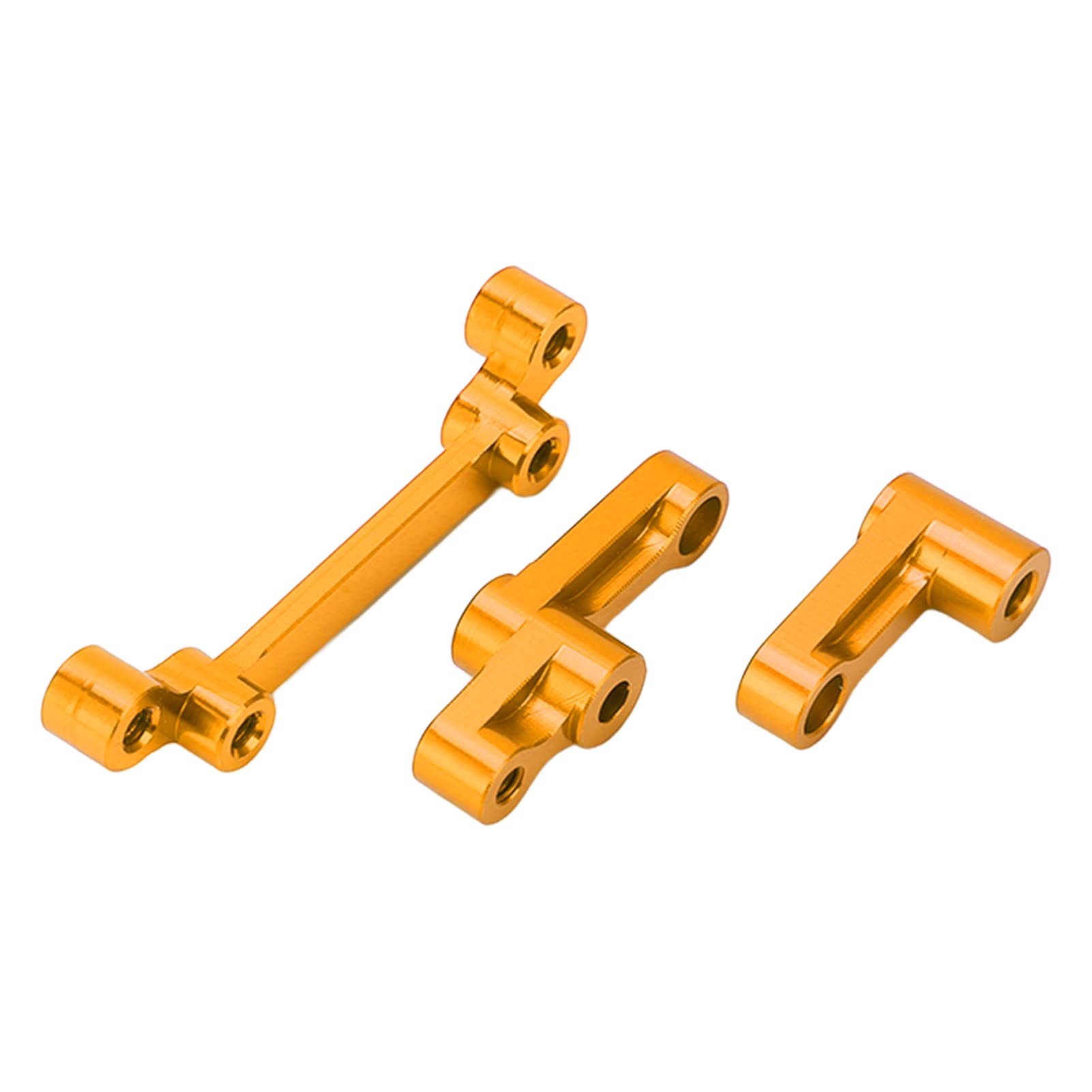Vbest life Set di Montaggio per servo Stand per Auto RC, Supporto per servo in Lega di Alluminio e Asta di Collegamento dello sterzo per Auto assiale SCX10 II 90046 1/10 RC