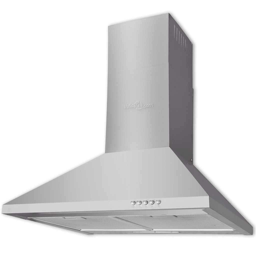Vidaxl Campana Extractora Acero Inoxidable 600 Mm Carbón/Plateado Acero Inoxidable, Leroy Merlin