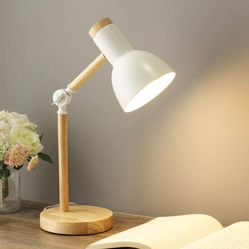 Elastyczna lampka nocna lampa stołowa LED z włącznikiem dekoracyjna metalowa lampa stołowa oświetlenie wewnętrzne w stylu industrialnym vintage