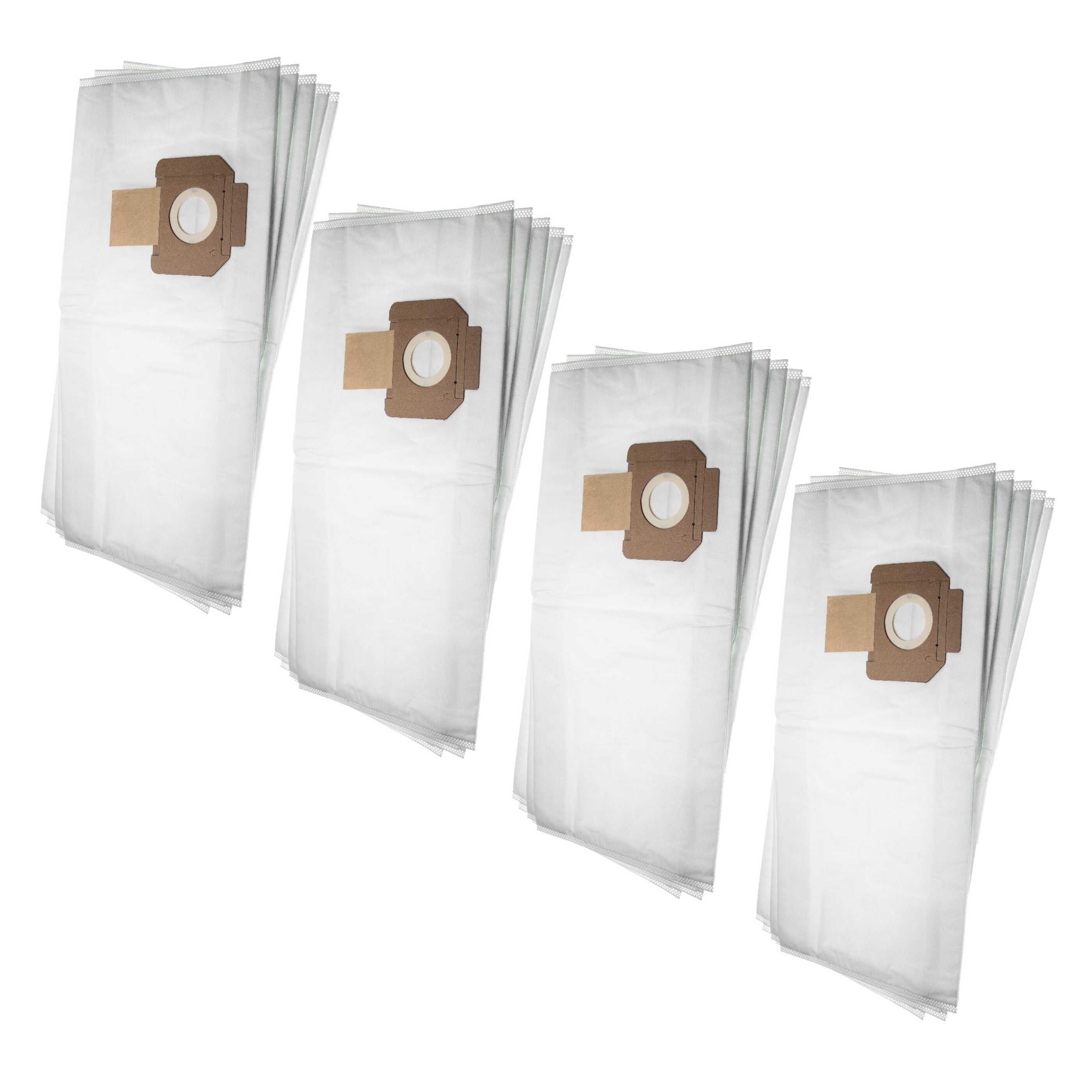vhbw 20x Sacs compatible avec Nilfisk Alto Attix 30, 350, 30-01, 360, 30-11, 30-21, 350-01 aspirateur - 27,9cm x 64,3cm blanc - 2