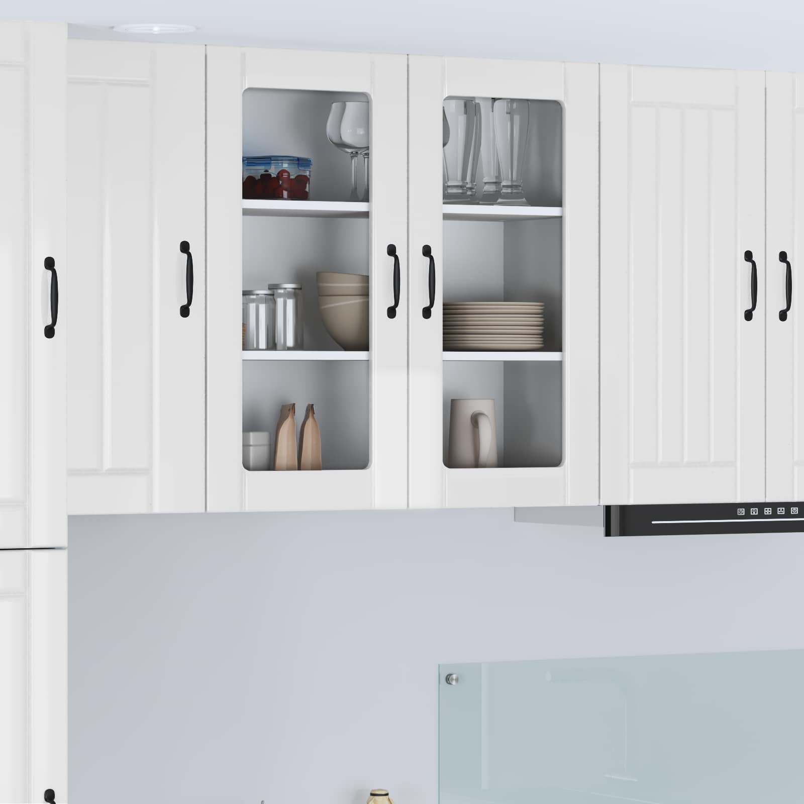 vidaXL Meuble de cuisine - Armoire de cuisine Blanc 80 x 31 x 40 cm Bois d' ingénierie vidaXL Meuble de cuisine - Armoire de cuisine Blanc 80 x 31 x 40 cm Bois d' ingénierie