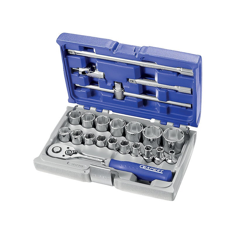 Coffret de douilles FACOM et accessoires - 1/2 - Métriques - 22 pcs - E032900 - 2