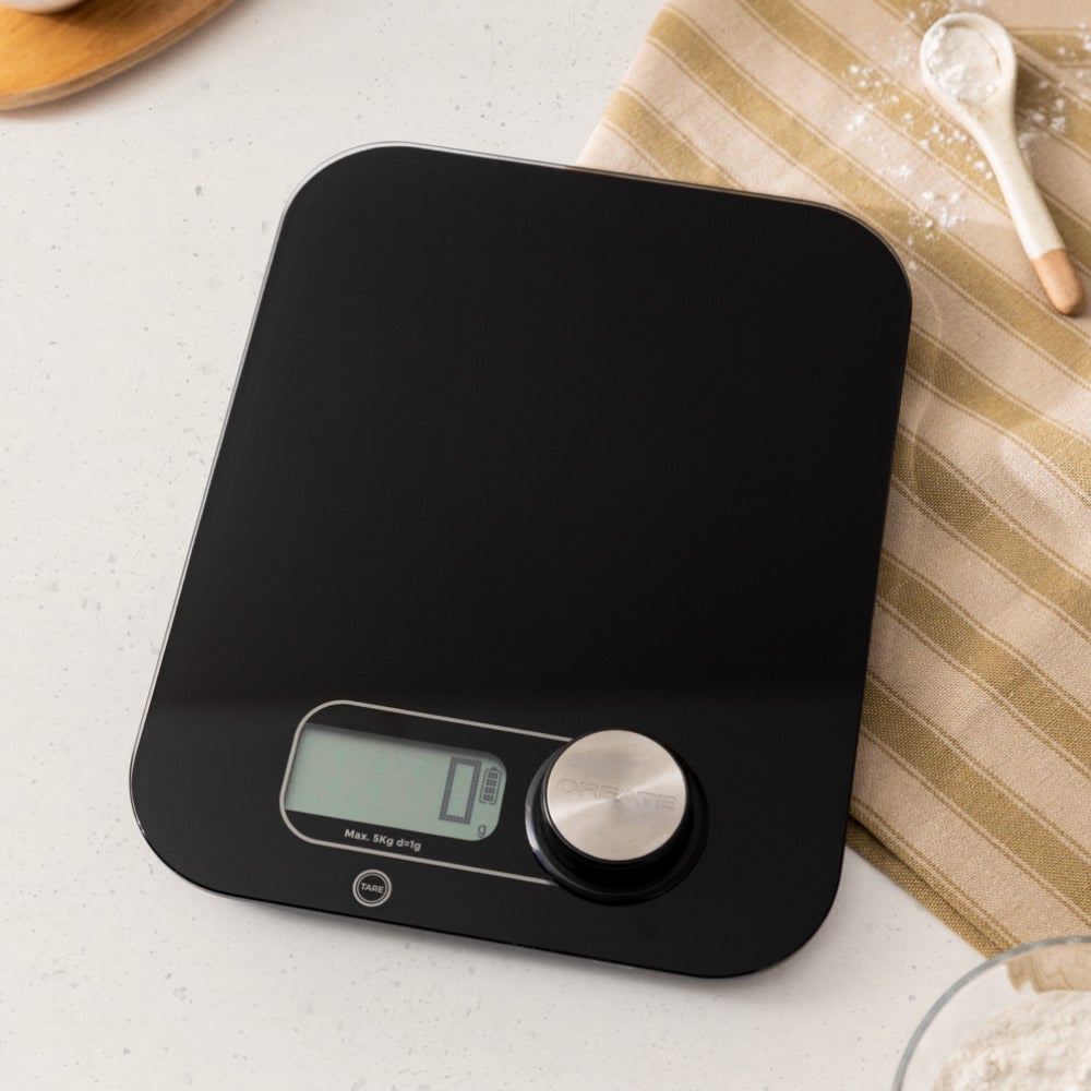 CREATE - BALANCE FOOD ECO - Waga kuchenna bez baterii - Noir
