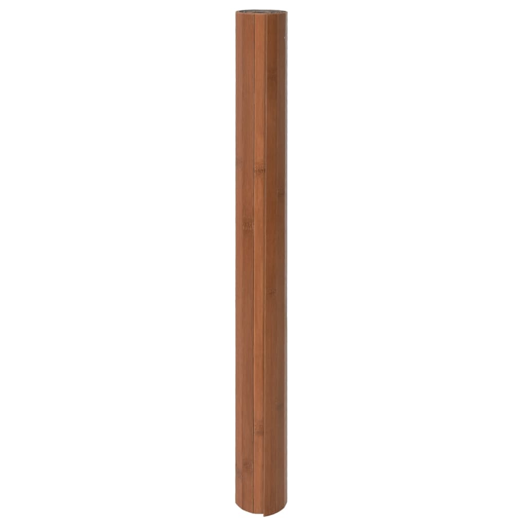 Tapis rectangulaire marron 60x500 bambou - 3
