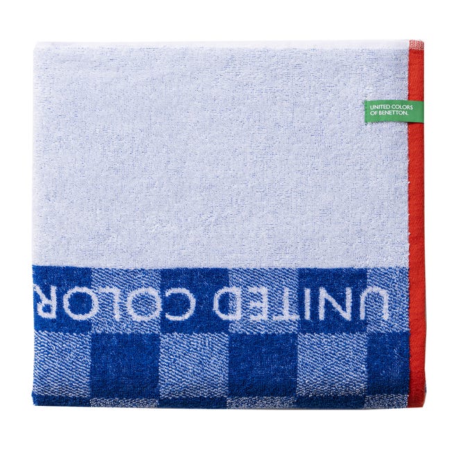 BENETTON Kids -Telo Mare per Bambini, 70x140cm, 100% Cotone