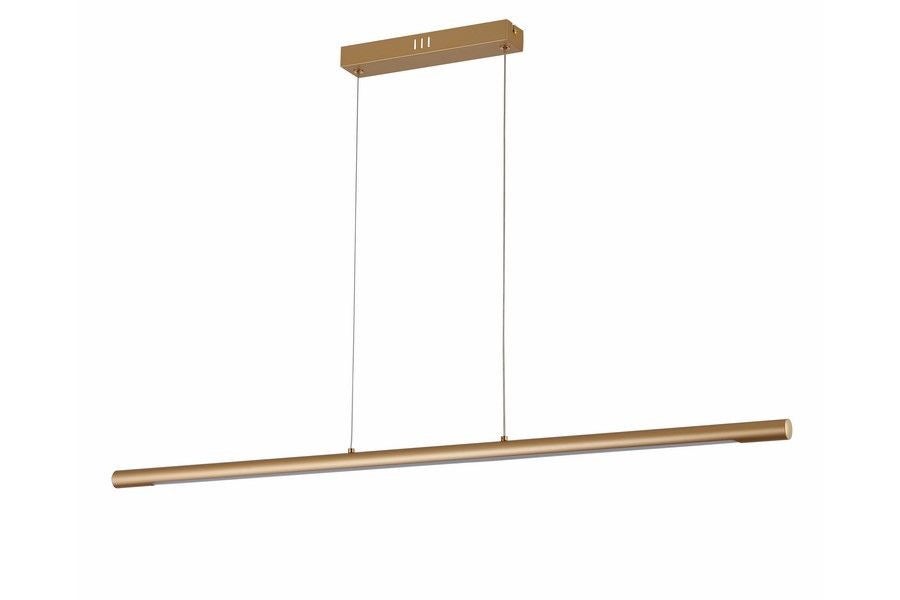 Lampa wisząca Branson LED 18W Neutralna biel 1440lm złota wym: 120 x 100 x 2,5 cm Reality