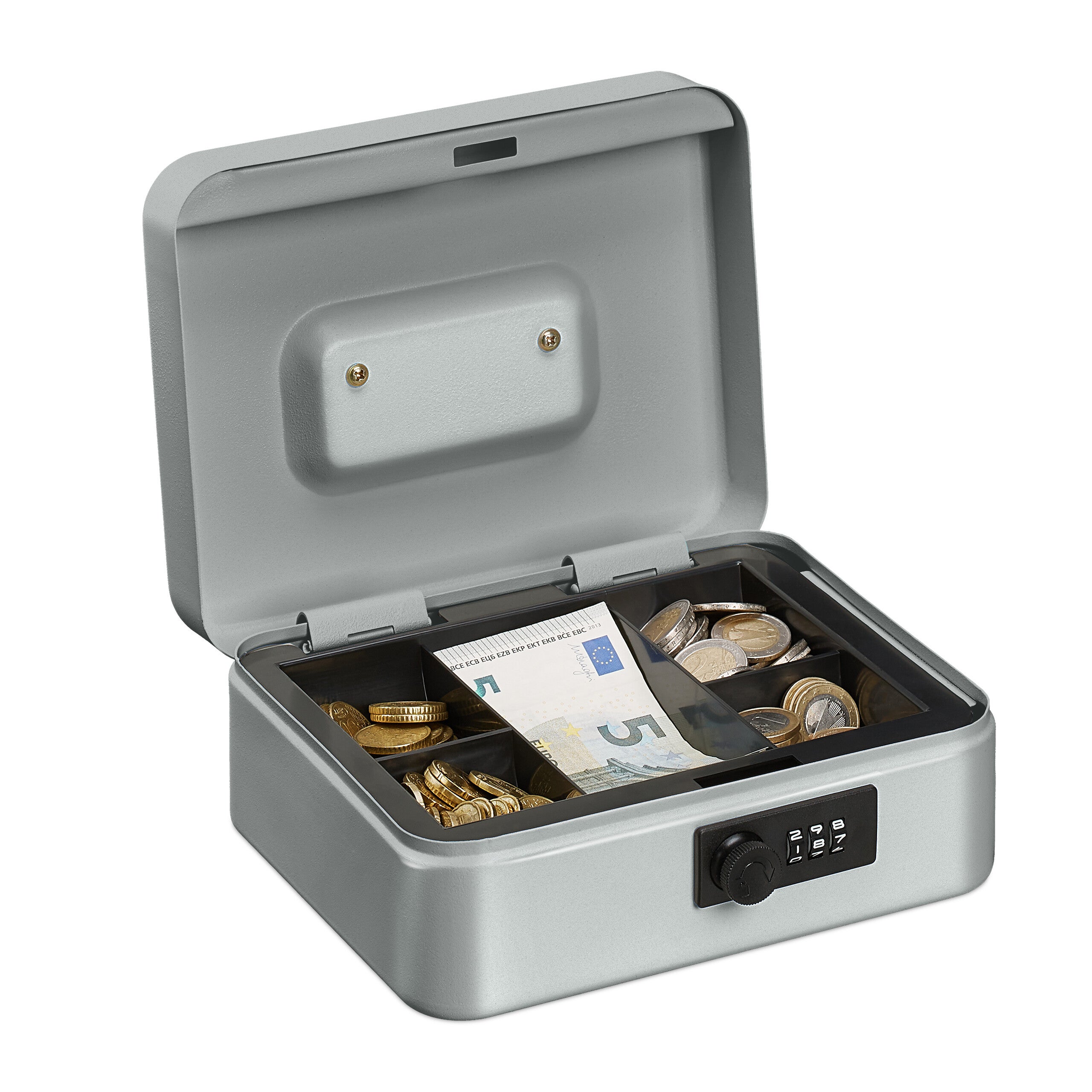 Caisse à monnaie, avec combinaison à 3 chiffres, rangement d’argent en ...
