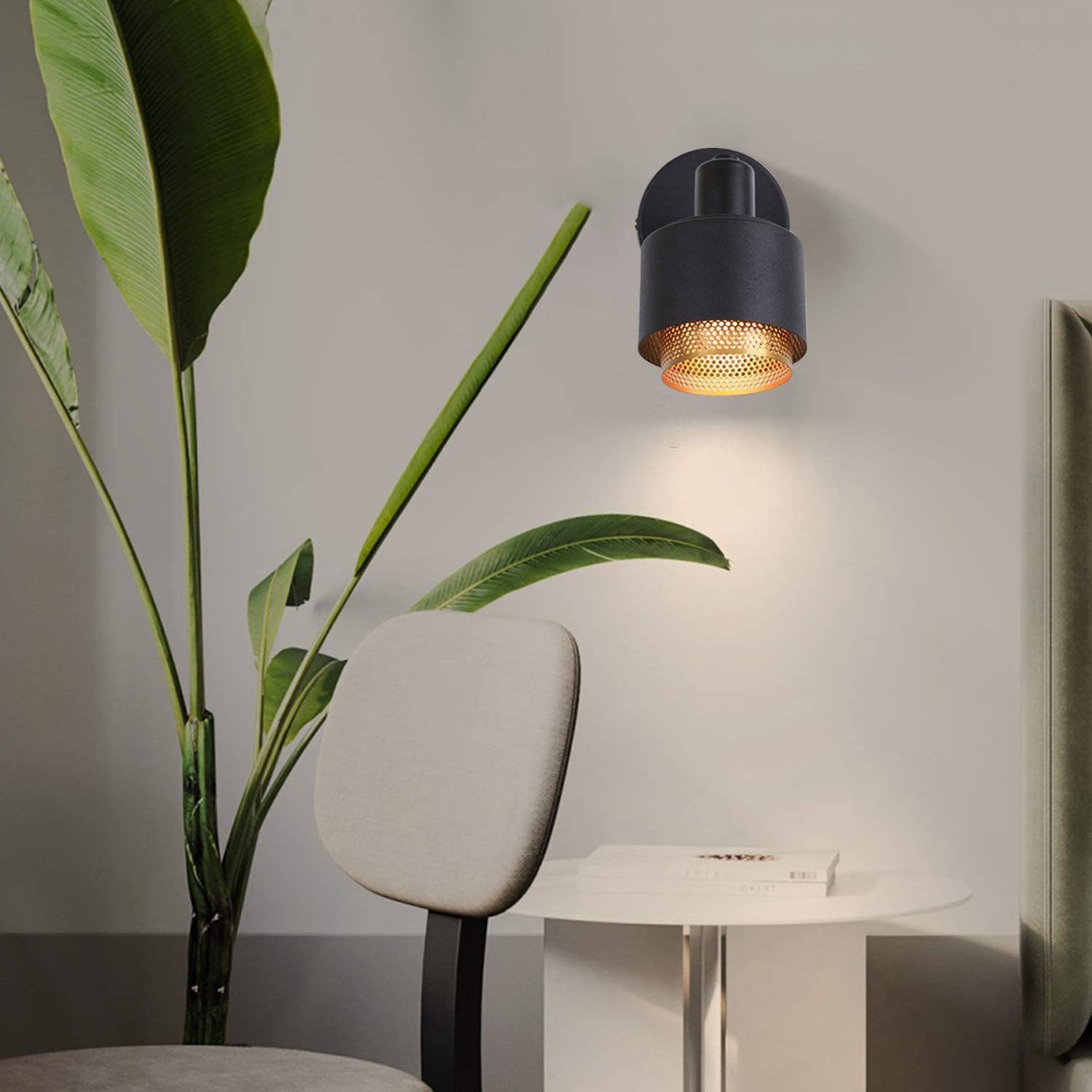 NETTLIFE Vintage Kinkiet E14 Obrotowy Regulowany Reflektorowa Sufitowy