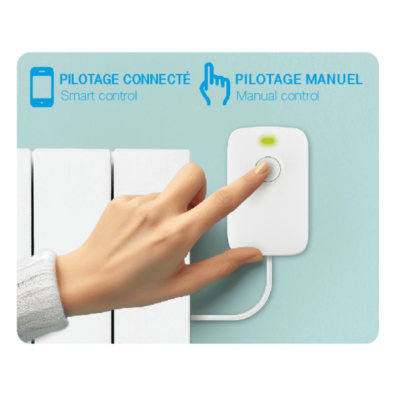 1x Thermostat connecté pour radiateur électrique (Boîtier de pilotage connecté) Xanlite - 8