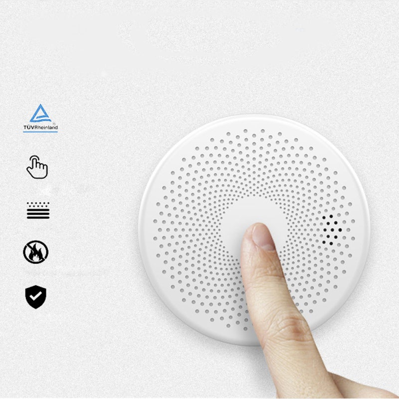 Detector inteligente de humo y monóxido de carbono Tuya WiFi 2 en 1 con alarma sonora y luminosa. - 5