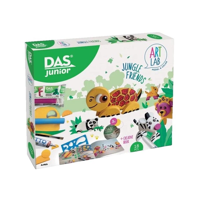 Set Pâtes À Modeler Das Junior Jungle Friends