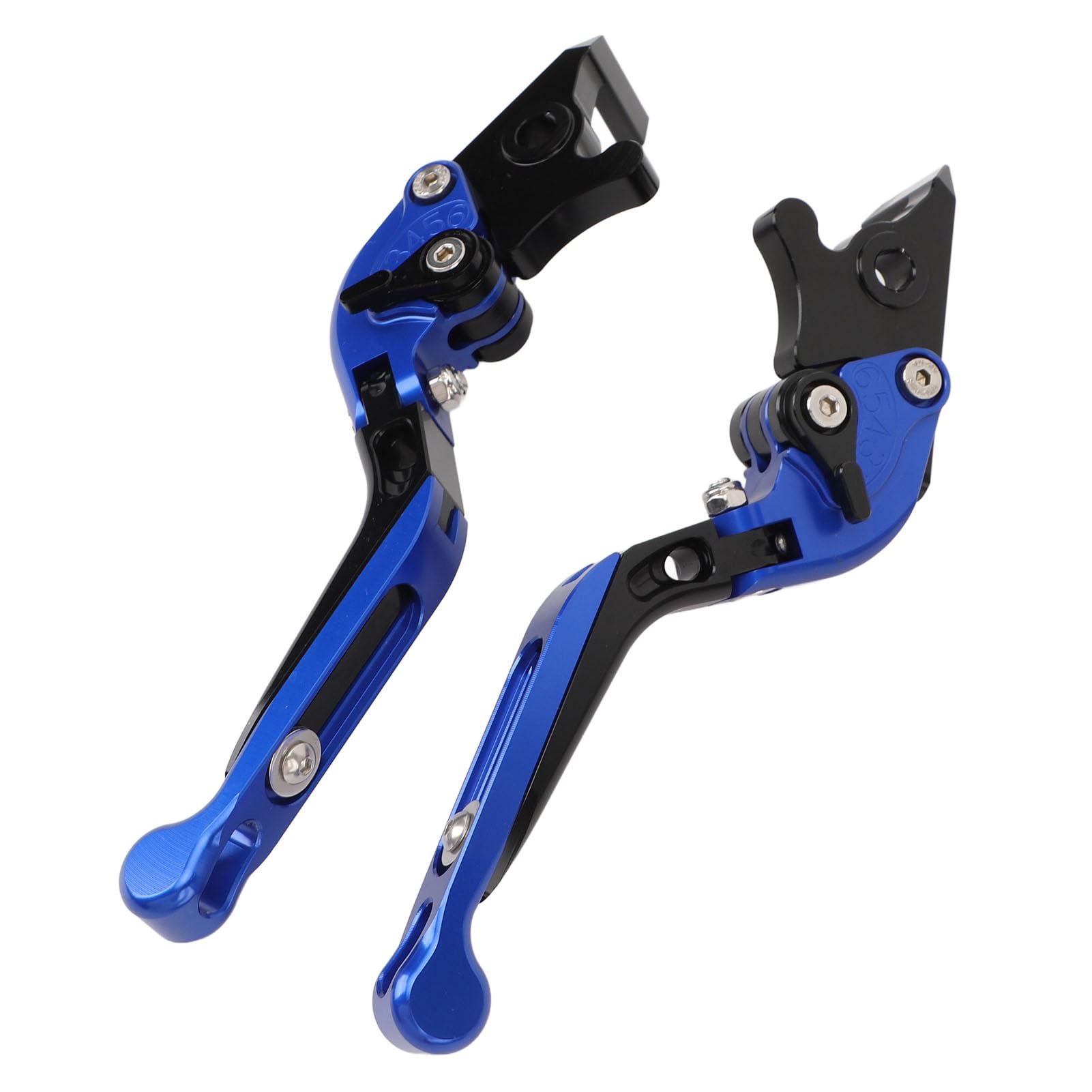 Leviers De Frein Léger Alliage Aluminium 2 Doigts Pour VTT - Paire Violet, Compatible Freins Disque Et Traction Linéaire
