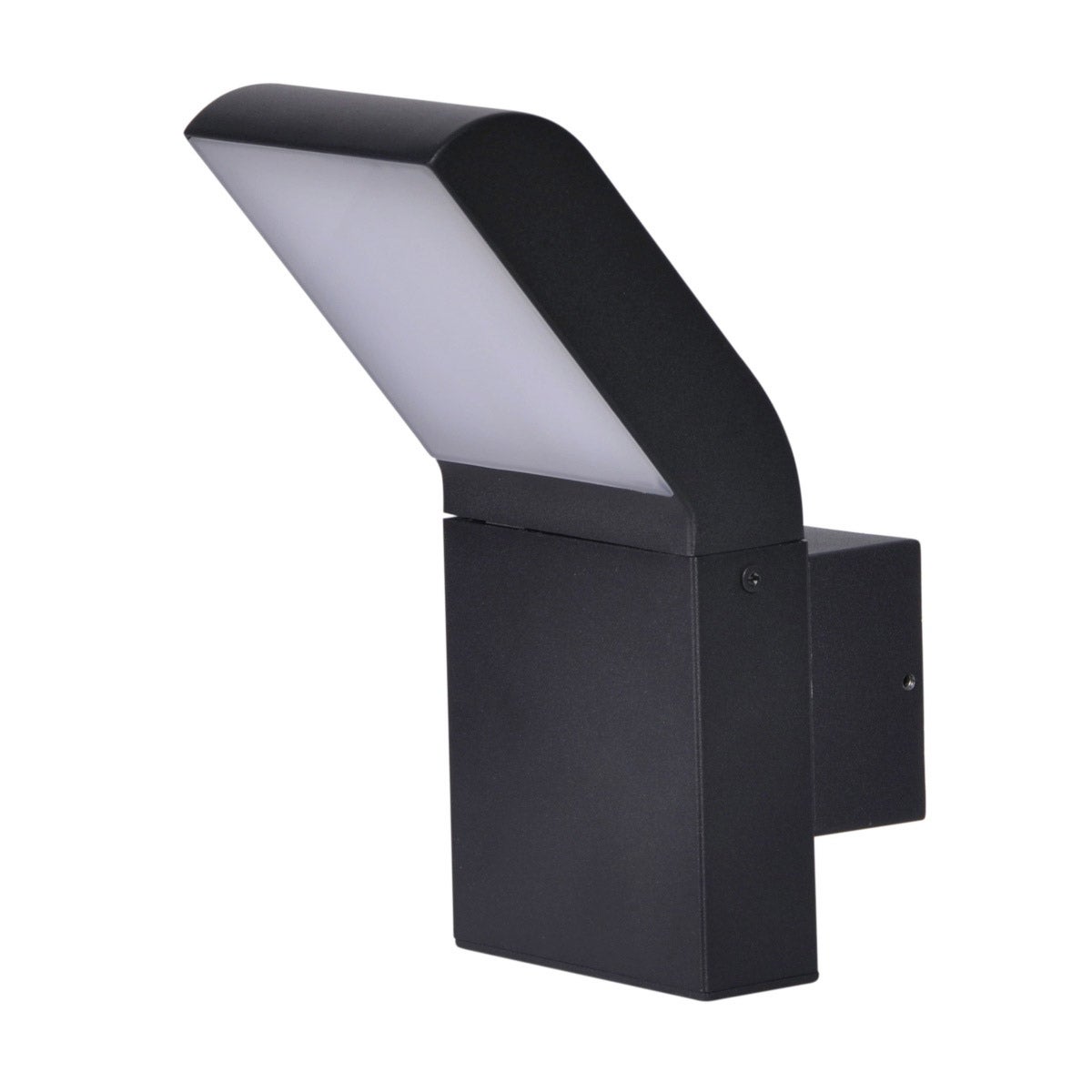 Kinkiet zewnętrzny LED VIDAR 9W 4000K 550lm metal czarno-biały wym:23x10x15cm IP54 Kaja