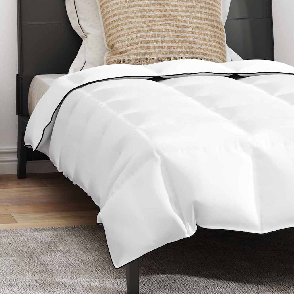 Couette avec oreiller 2 pcs | Duvet Blanc 135 x 200 cm Bas - 5