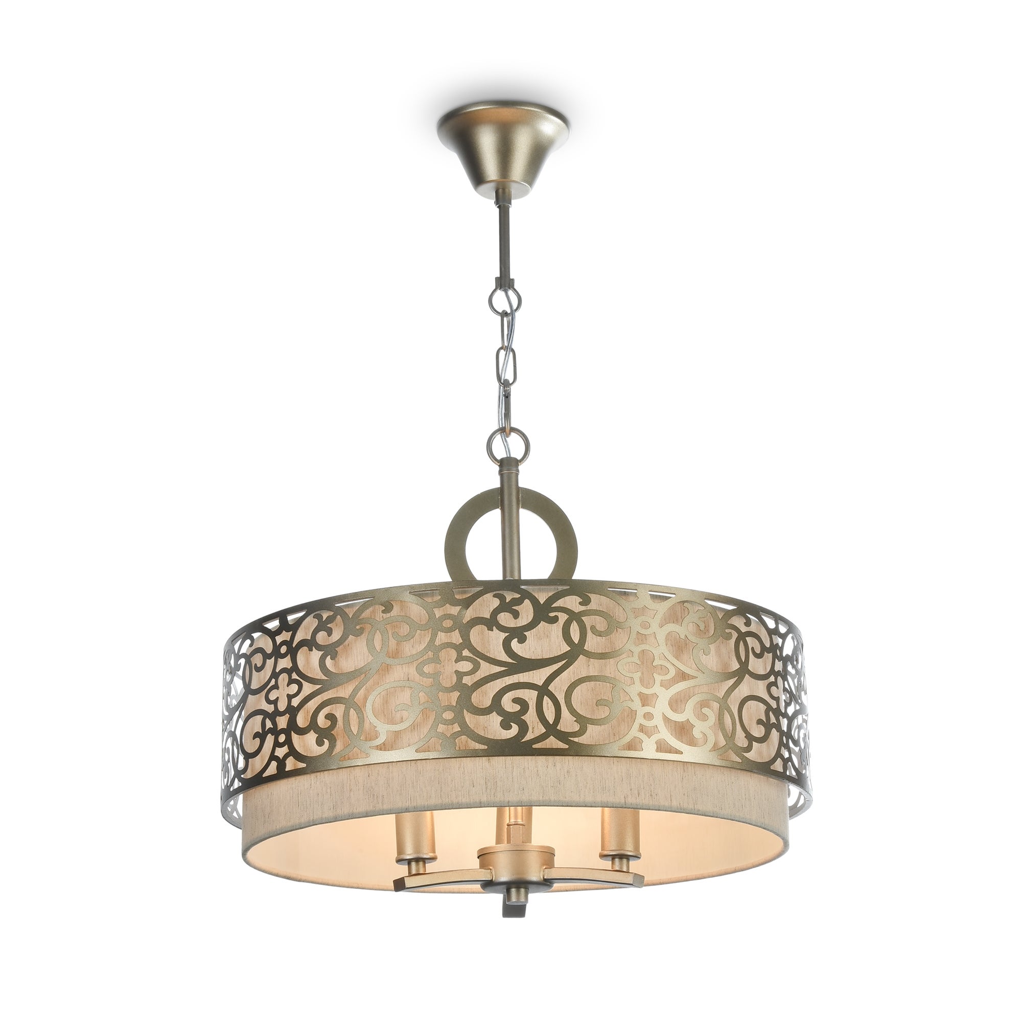 Lampa wisząca Palace mosiężno-złota 18xE27x60W kryształowy wym: 68,8 x 100 x 100 cm kryształ Maytoni