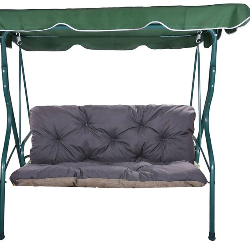 Poduszka ogrodowa na huśtawkę 120x50x50cm poduszka na meble ogrodowe granatowa, poduszka na balkon taras, poducha ogrodowa na ławkę