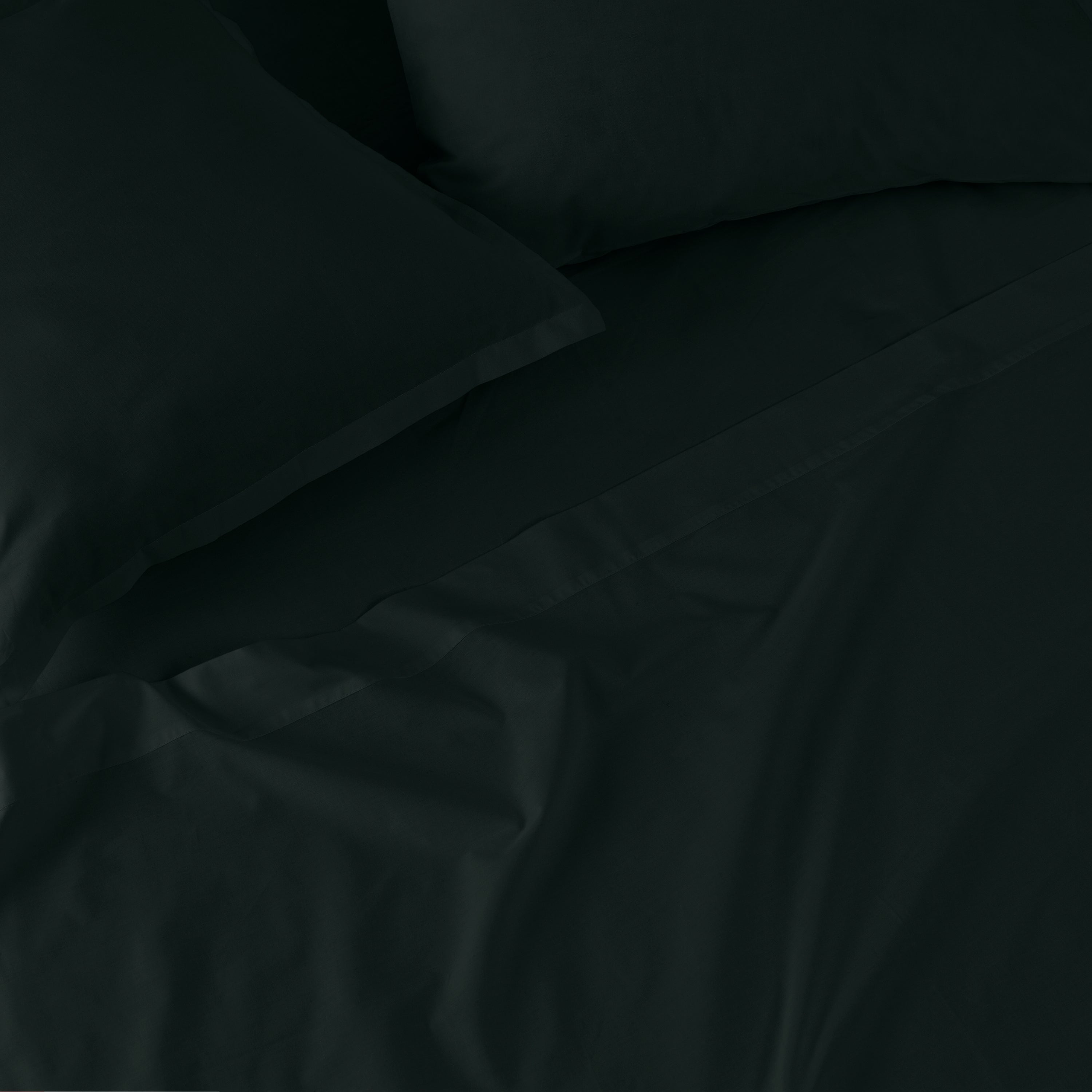 Basic Drap-housse Noir 140x200 - 8