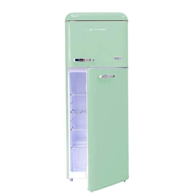 PYRAMIDEA Frigorifero Doppia Porta Ventilato 240 Litri Colore Nero Matto MAMBO24 PYRAMIDEA Frigorifero Doppia Porta Ventilato 240 Litri Colore Nero Matto MAMBO24