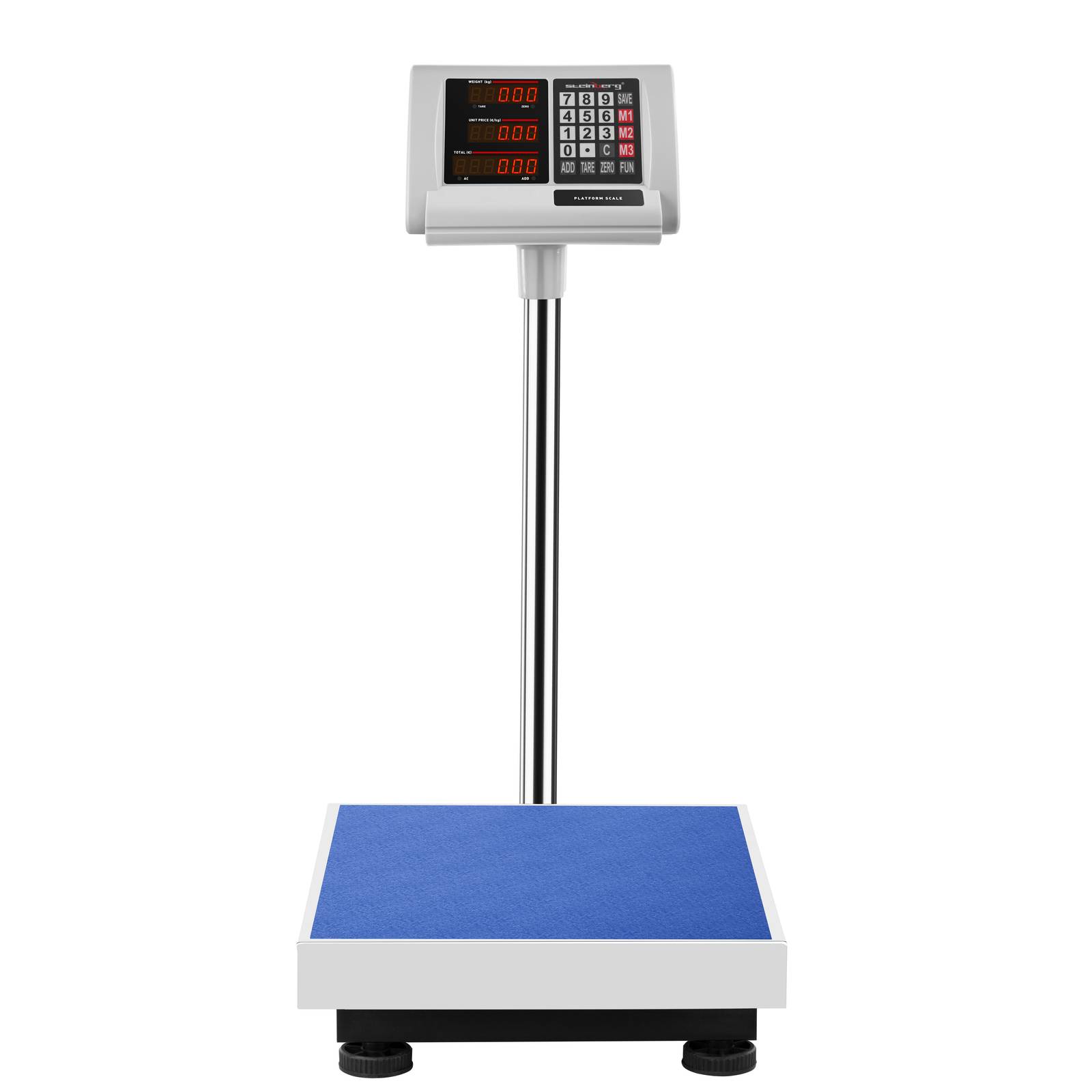 Balance plateforme - Steinberg Systems - Plage de mesure: 300 kg / 50 g - Plateau de pesée:40 x 50 cm - 5