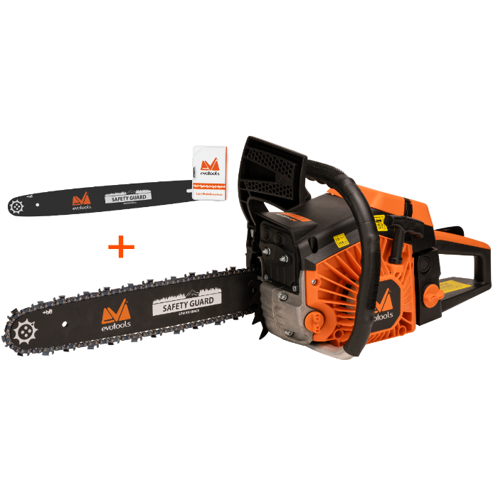 Motoferastrau CS546 cu 2 Lame si 2 Lanturi EvoTools / P[CP]: 3.2; L[mm]: 400