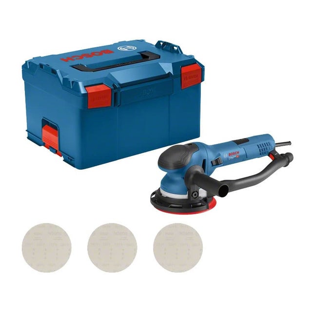 Ponceuse excentrique Ø150 mm 750 W GET 75-150 avec abrasifs - BOSCH 0601257101
