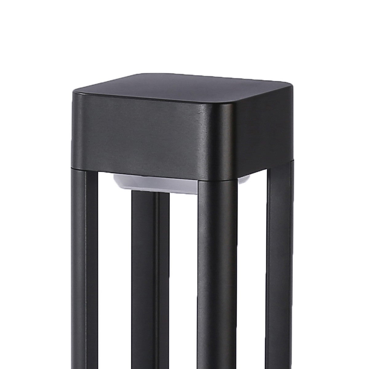 Italux Nutri Paletto da esterno da 60 cm, nero, bianco caldo 3000K, IP54 - 4