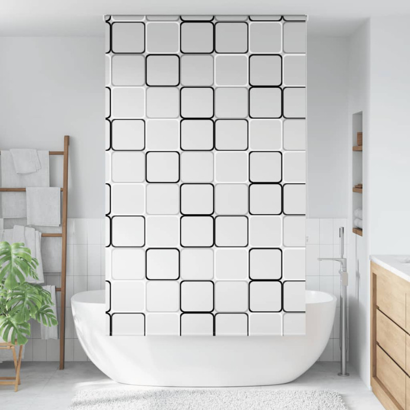Roleta prysznicowa 120x240 cm Szerokość tkaniny 116 cm vidaXL