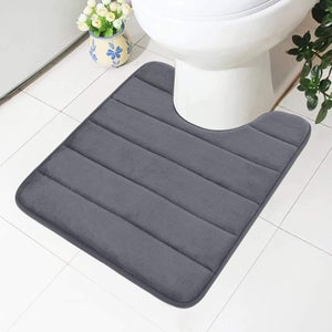 DEXI Tappeto Bagno 50 x 80 cm, Tappetino Antiscivolo, Soffice Tappeti in Microfibra, Assorbente